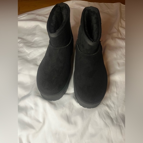 Black Ankle Boots - Picture 3 of 5